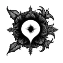 Womb tattoo design idea