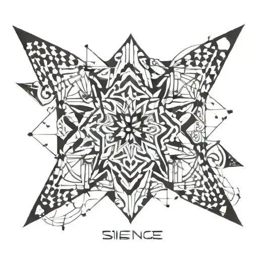 quote "“silence is the best answer to someone who does not value your words” tattoo design idea