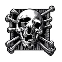 prison tattoo design idea