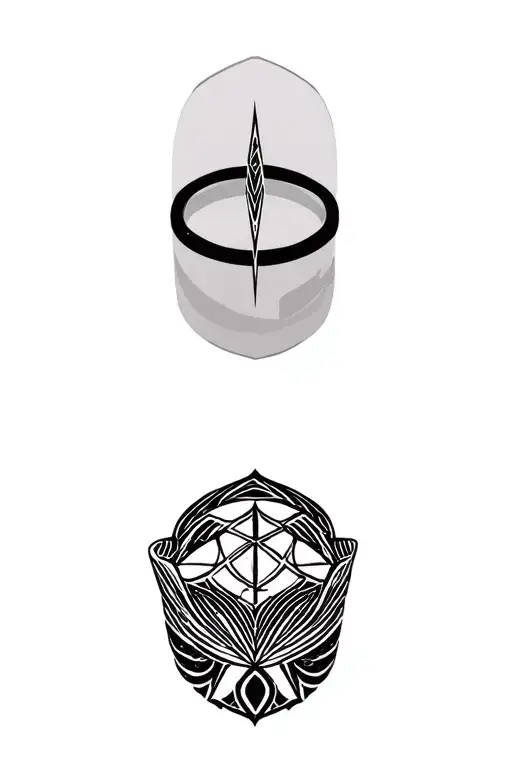 Wedding ring tattoo on finger tattoo design idea