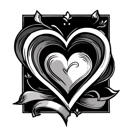 valentines day tattoo design idea
