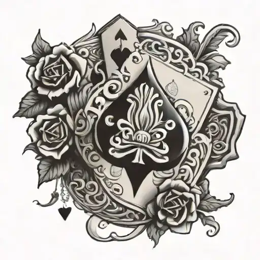 Blackjack tattoo design idea