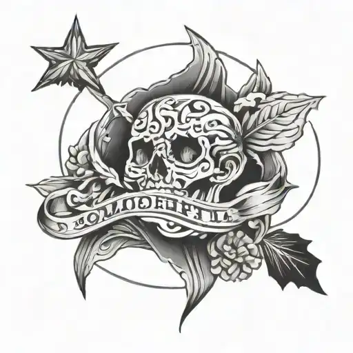 Omerta tattoo design idea