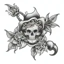 Omerta tattoo design idea