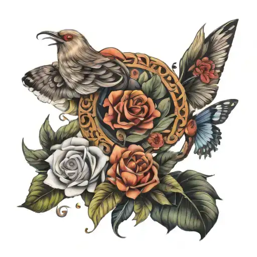 Noa, Grace, Sylvia tattoo design idea