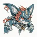 Femboy tattoo design idea