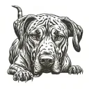 Rhodesian Ridgeback Tattoo tattoo design idea