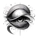 Quantum tattoo design idea