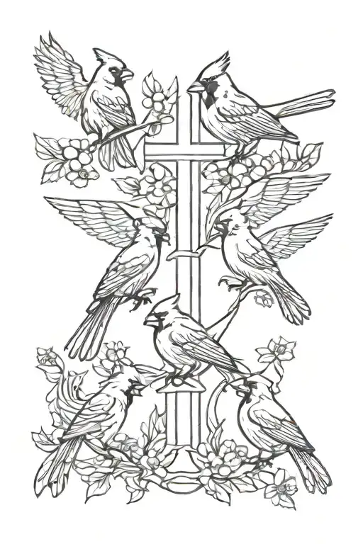 four cardinal virtues: justice, courage, wisdom, templance tattoo design idea