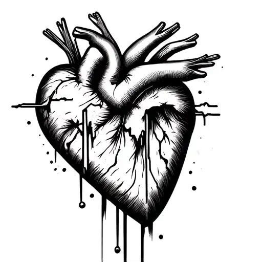 Skoda with a heartbeat tattoo design idea