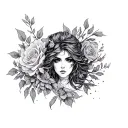 Tyche tattoo design idea