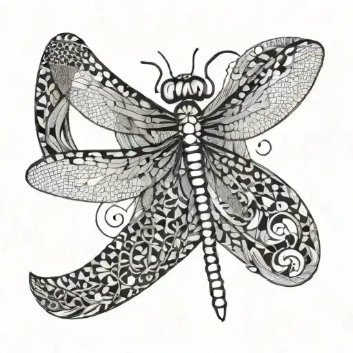 dragonfly first name sara fleetwood mac tattoo design idea
