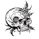 risk taker tattoo design idea