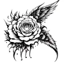 risk taker tattoo design idea