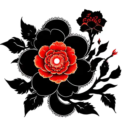 Himalayan culture, Tibetan Buddhism style, Green Tara, full back tattoo design idea