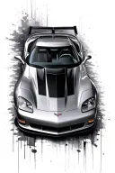 c5 corvette C5 tattoo design idea