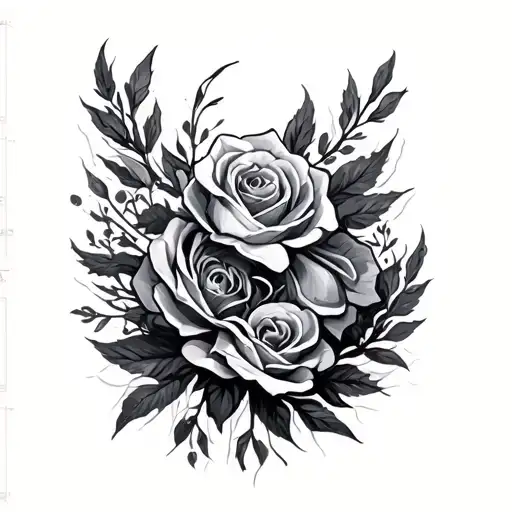 romans 8:18 tattoo design idea