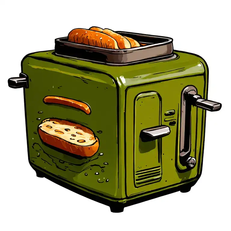brave little toaster bath tattoo design idea