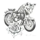 ken carson tattoo design idea