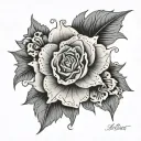 ken carson tattoo design idea