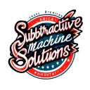 "Subtractive Solutions" "Subtractive Solutions" American Machine Shop Logo tattoo design idea