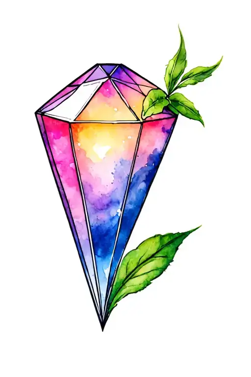 Plumbob tattoo design idea