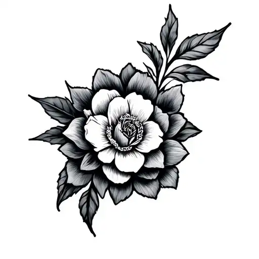 3 Inch tattoo design idea