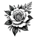 3 Inch tattoo design idea