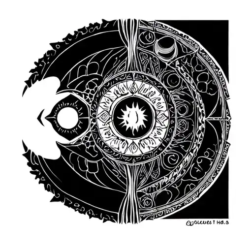 9 Circles Of Hell Sleve Tattoo: Soil tattoo design idea