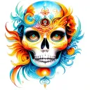 ley de ohm tattoo design idea