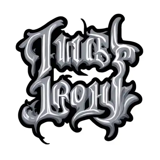 Two Word Ambigram Generator tattoo design idea