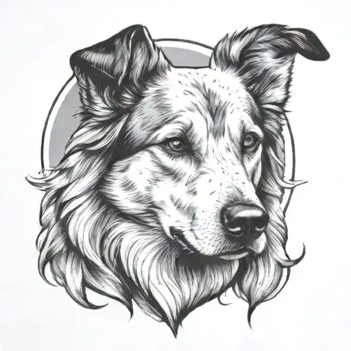 dog memorial tattoo tattoo design idea