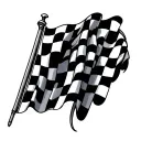 Checkered Flag tattoo design idea