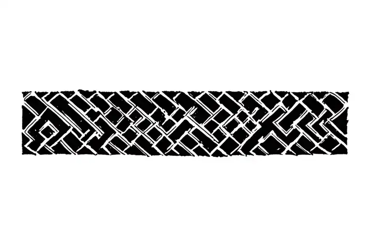 Solid Black tattoo design idea