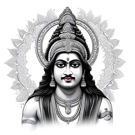 Ayyappa Swamy tattoo design idea