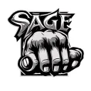 knuckles tattoo name SAGE tattoo design idea
