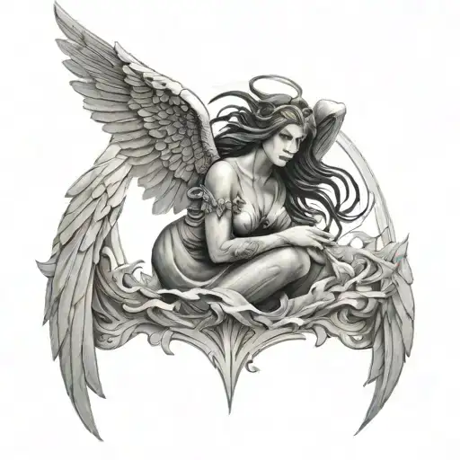 ark Angel tattoo design idea
