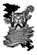 The Tigris and Euphrates Rivers from the source to the Arabian Gulf  and write in babylon place 𒆍𒀭𒊏𒆠 innana star  tattoo design idea