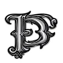 beta beta phi alpha letters tattoo design idea