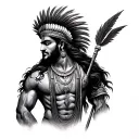 Mahabharat tattoo design idea