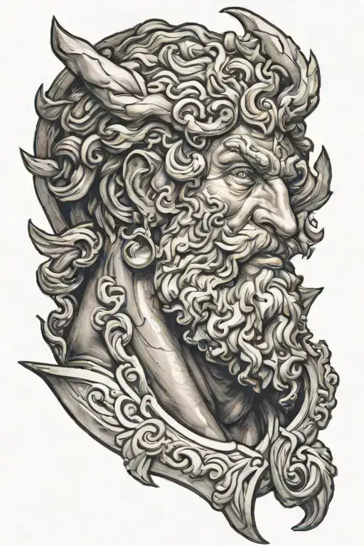 hercules and his deeds tattoo design idea