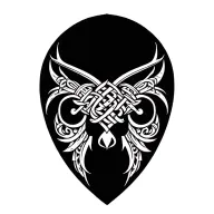 Celtic and viking tattoo design idea
