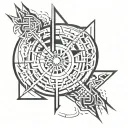 Arcane tattoo design idea
