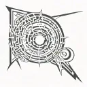 Arcane tattoo design idea