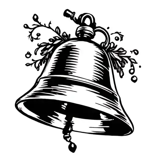 a bell inspired by the rapper yeat tattoo design idea