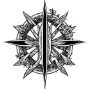 Two Word Ambigram Generator tattoo design idea