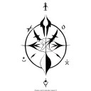 combination of zodiac signs, mother Taurus, father sagittarius and daughters pisces libra scorpio tattoo design idea