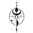 combination of zodiac signs, mother Taurus, father sagittarius and daughters pisces libra scorpio tattoo design idea