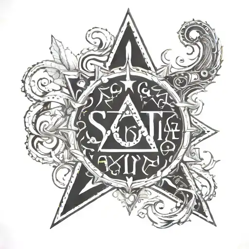 Sagitarious December 13 of 1976, aurebesh based tattoo design idea