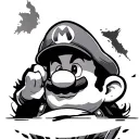Mario tattoo design idea